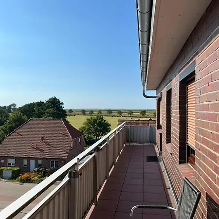 Apartment Nordseeglueck Franz Mit Blick Bis Zum Meer *