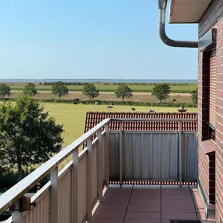 Nordseeglueck Franz Mit Blick Bis Zum Meer דירה *