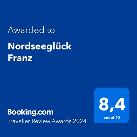 Nordseeglueck Franz Mit Blick Bis Zum Meer Dornumersiel