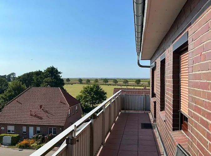 アパート Nordseeglueck Franz Mit Blick Bis Zum Meer *