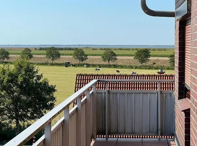 Nordseeglueck Franz Mit Blick Bis Zum Meer アパート *